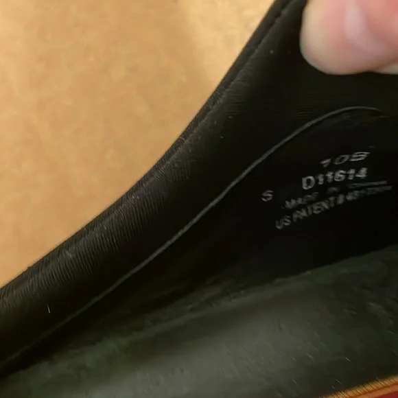 COLE HAAN country Leather slide Black sneaker Women 10 Nike air Bottom Clog - Picture 6 of 11